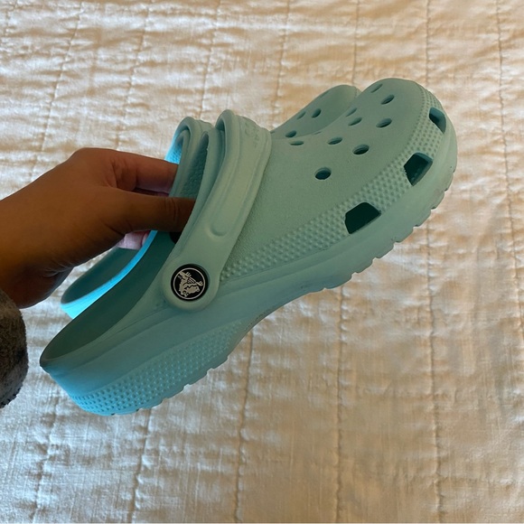 Light Blue Crocs - Picture 3 of 4
